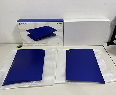Tampa Faceplate Playstation 5 Com Leitor Cobalt Blue - Tampa PS5