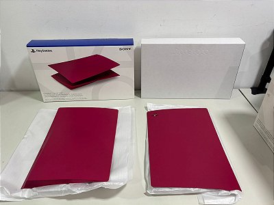 Tampa Faceplate Playstation 5 Com Leitor Cosmic Red - Tampa PS5