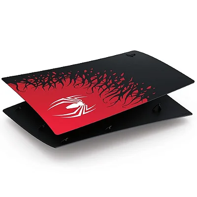 Tampa Faceplate Playstation 5 Com Leitor Edição Spider-Man 2 - Tampa PS5