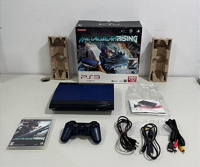 Console Playstation 3 Super Slim Edição Metal Gear Rising - PS3 Super Slim