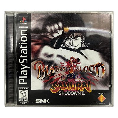 Samurai Shadown 3 Blades PS2 Original Americano (Usado)