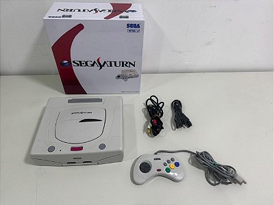 Console Sega Saturn Branco Japonês Cixa MDF - Sega Saturno