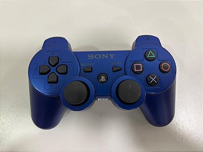Controle Dualshock 3 Azul Metálico - Dualshock 3 (Usado)