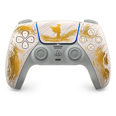 Controle Sem Fio Sony DualSense Edição Ghost of Yotei Gold Para Playstation 5 - PS5