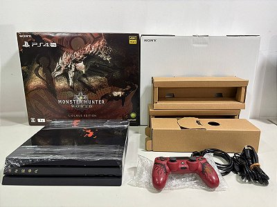 Console Playstation 4 Pro Edição Monster Hunter World - PS4 PRO