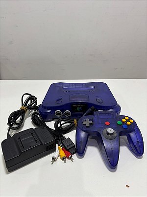 Console Nintendo 64 Série Multi Sabores Uva - Nintendo 64 Uva Loose