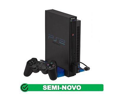 Console Playstation 2 Fat Desbloqueado - PS2 Fat
