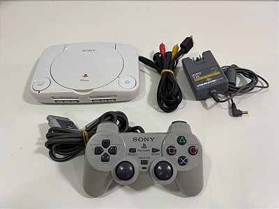 Console Playstation One Baby - PSOne Loose Com Detalhes