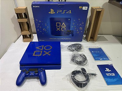 Console Playstation 4 Slim Edição Days OF Play Azul - PS4 Slim 1TB