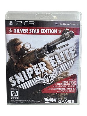 Sniper Elite V2 Silver Star Edition PS3 Mídia Física (Usado)