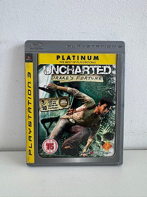Uncharted Drake's Fortune Platinum PS3 Mídia Física (Usado)