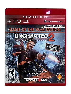 Uncharted 2 Among Thieves 2 GH PS3 Mídia Física (Usado)