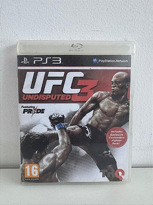 UFC Undisputed 3 PS3 Mídia Física (Usado)