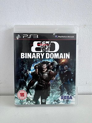 Binary Domain PS3 Mídia Física (Usado)