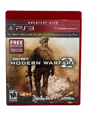 Call Of Duty  mordern Warfare 2 GH PS3 Mídia Física (Usado)