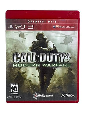 Call Of Duty 4 Mordern Warfare GH PS3 Mídia Física (Usado)