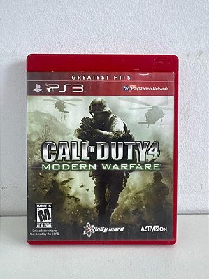 Call Of Duty 4 Mordern Warfare GH PS3 Mídia Física (Usado)