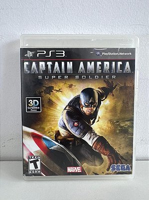 Captain America Super Soldier PS3 Mídia Física (Usado)