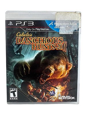 Cabelas Dangerous Hunts 2011 PS3 Mídia Física (Usado)
