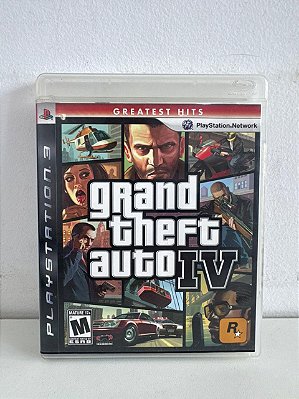 Grand Theft auto IV GTA 4 PS3 Mídia Física (Usado)