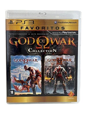 God Of War Collection Favoritos PS3 Mídia Física (Usado)