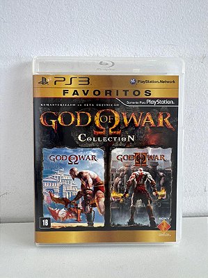 God Of War Collection Favoritos PS3 Mídia Física (Usado)