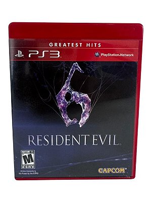 Resident Evil 6 Greatest Hits PS3 Mídia Física (Usado)