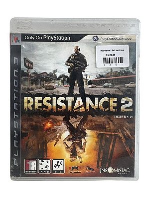 Resistence 2 Japonês PS3 Mídia Física (Usado)
