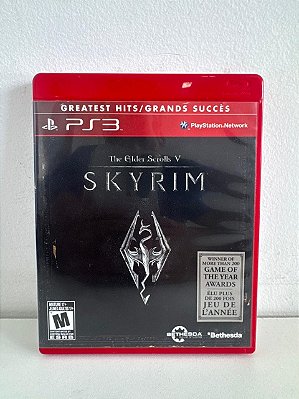 The Glder Scrolls 5 Skyrim Greatest Hits PS3 Mídia Física (Usado)
