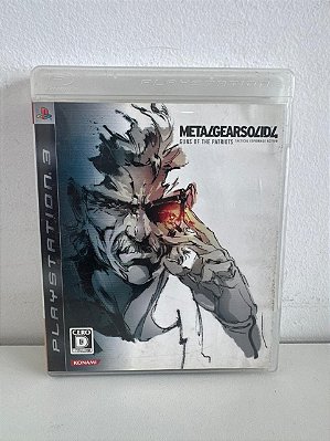 Metal Gear Solid 4 Guns of the patriots PS3 Mídia Física (Usado)