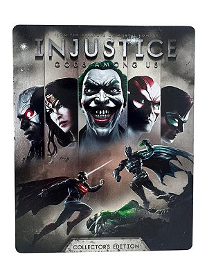 Injustice Gods Among Us Steelbook PS3 Mídia Física (Usado)