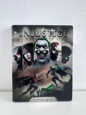 Injustice Gods Among Us Steelbook PS3 Mídia Física (Usado)