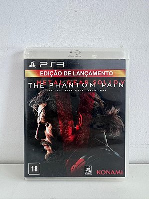 Metal Gear Solid 5 The Phantom Pain PS3 Mídia Física (Usado)