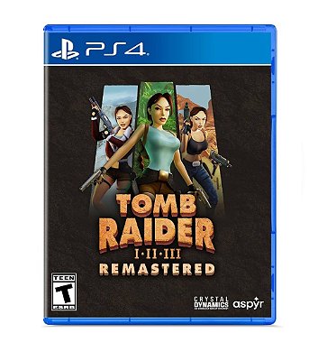 Tomb Raider I-II-III Remastered PS4 Mídia Física Lacrado