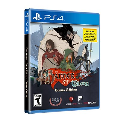 The Banner Saga Trilogy Bonus Edition PS4 Mídia Física Lacrado