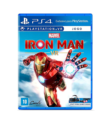 Marvel Iron Man PS VR PS4 Mídia Física Lacrado