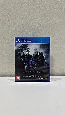 Resident Evil 6 PS4 Mídia Física (Usado)