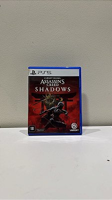 Assassin's Creed Shadows PS5 Mídia Física (Usado)
