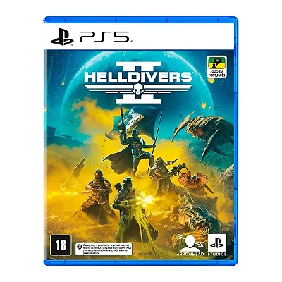 Helldivers 2 PS5 Mídia Física Lacrado