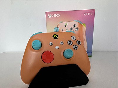Controle Xbox Series X/S Sunkissed Vibes OPI Special Edition (Usado)