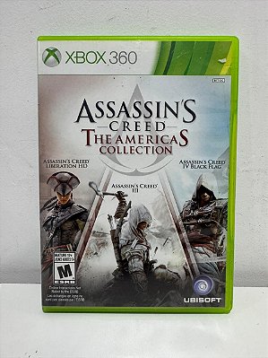 Assassin´s Creed The Americas Collection Xbox 360 Mídia Física (Usado)