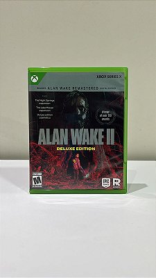 Alan Wake 2 Deluxe Edition Xbox Series X Mídia Física (Usado)