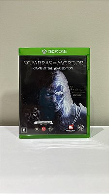 Terra Média Sombras De Mordor Edição Jogo Do Ano Xbox One Mídia Física (Usado)