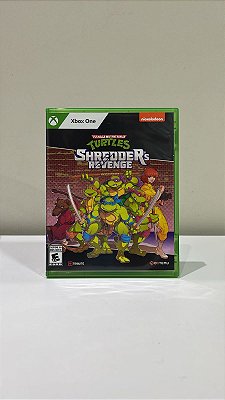 Teenage Mutant Ninja Shredders Revenge Xbox One Mídia Física (Usado)