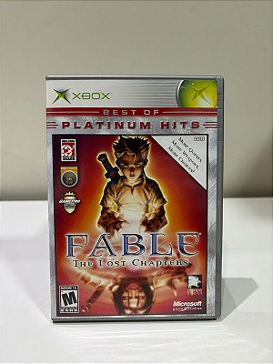 Fable The Lost Chapters Platinum Hits Xbox Classic Americano Original (Usado)