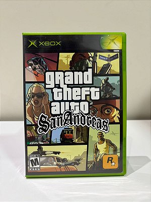Grand Theft Auto SanAndreas Xbox Classic Americano Original (Usado)