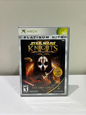 Star Wars Knights Of The Old Republic 2 Platinum Hits Xbox Classic Americano Original (Usado)