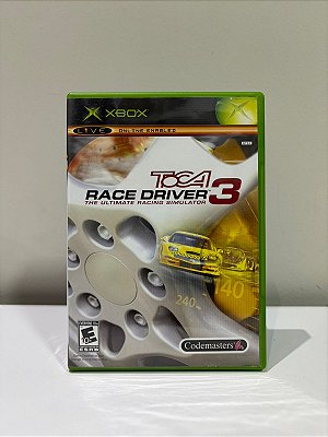 Toca Race Driver 3 The Ultimate Racing Simulator Xbox Classic Americano Original (Usado)