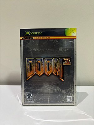 Doom 3 Limited Collector's Edition Steelbook Xbox Classic Americano Original (Usado)