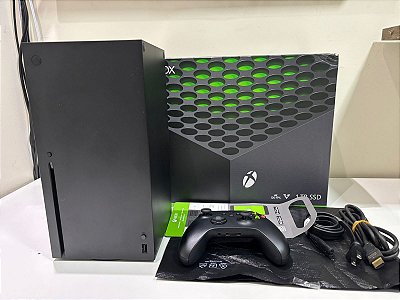 Console Xbox Séries X 1tb - Series X Seminovo Cor: Preto